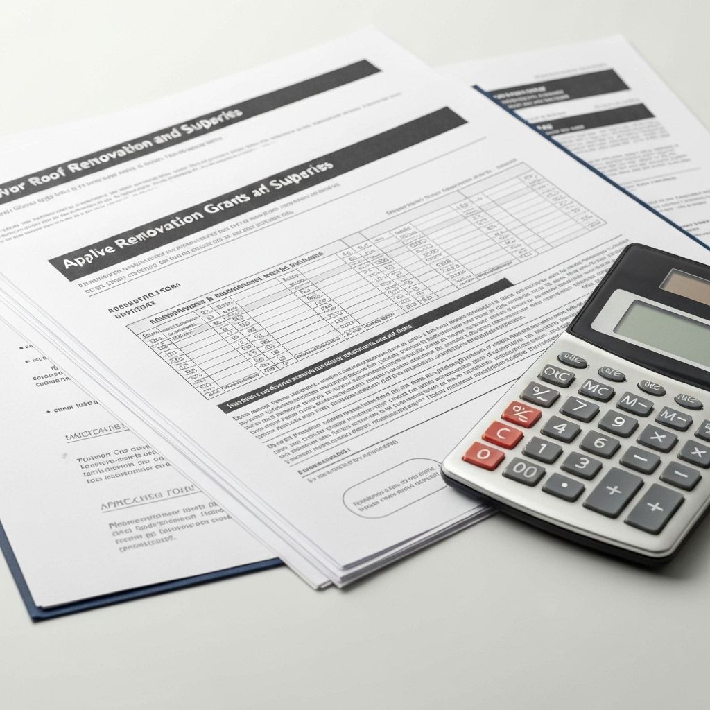 Les aides financières pour la rénovation de toiture en 2024