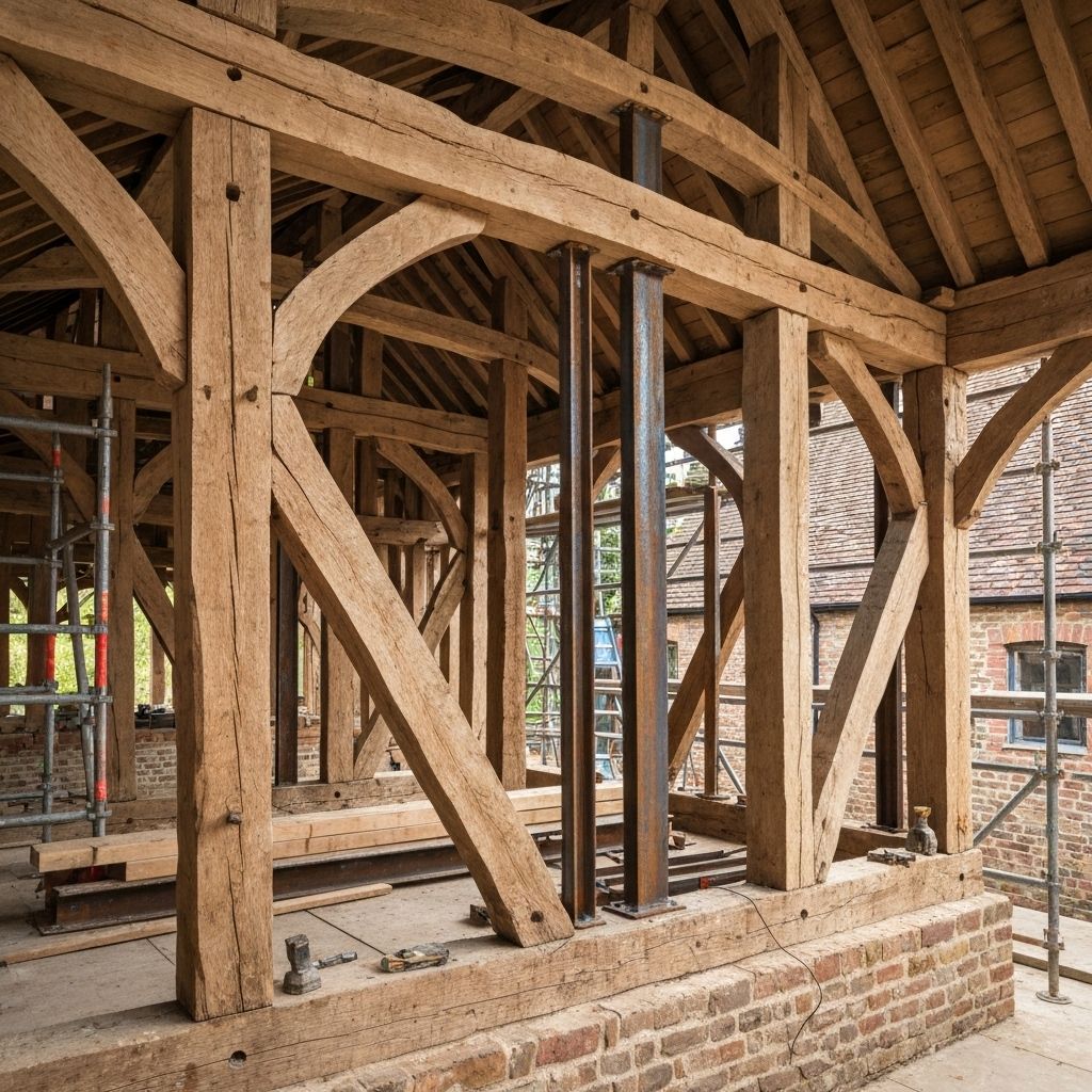 Rénovation charpente traditionnelle